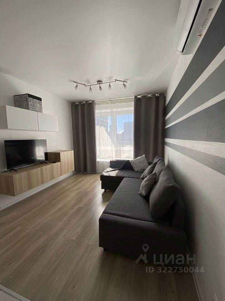 1-комнатная квартира, 37 м² — фотография 2