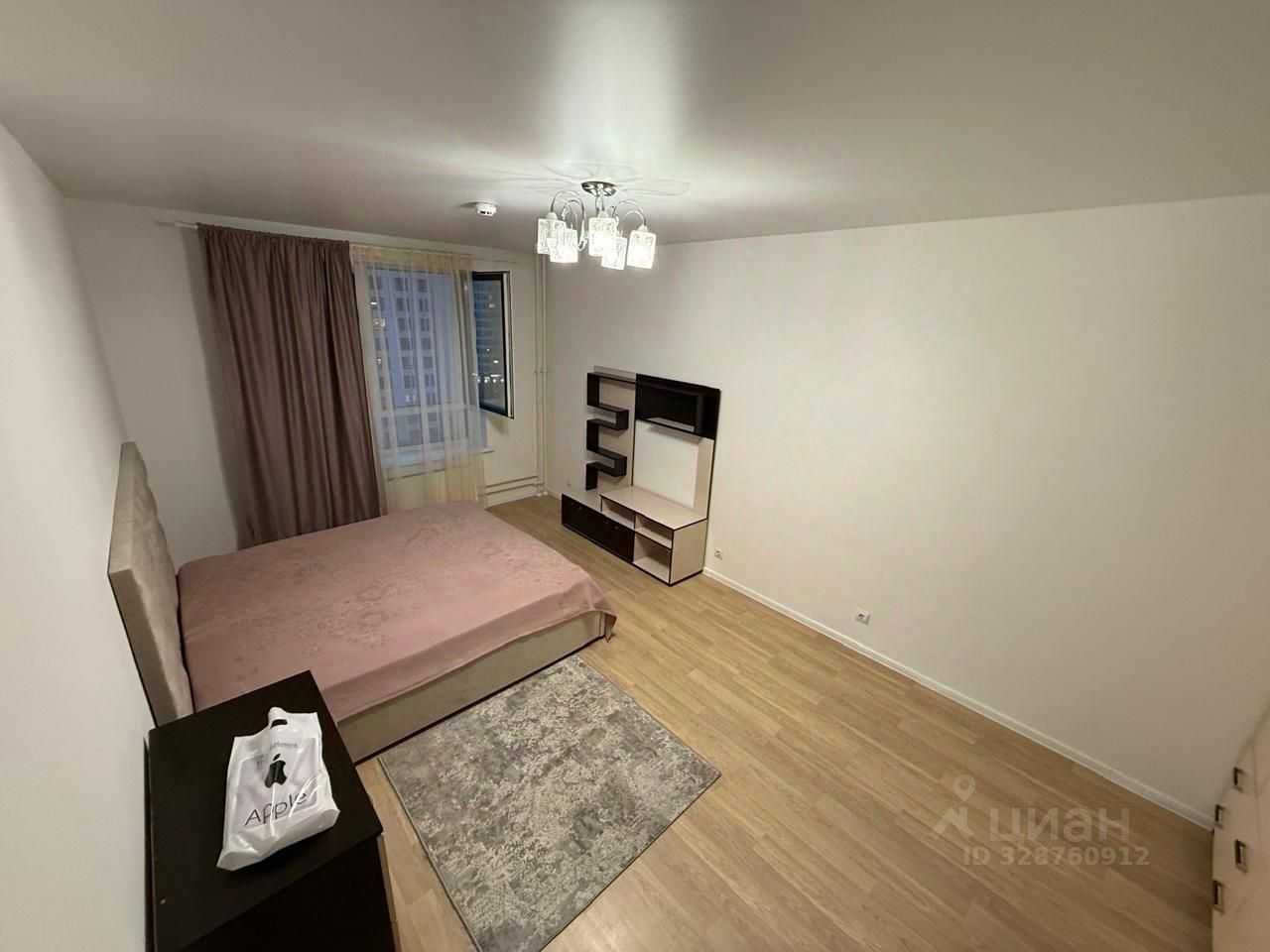 1-комнатная квартира, 42 м²