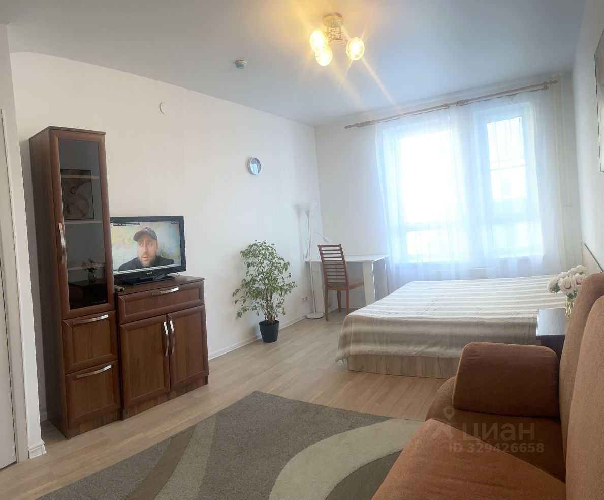 1-комнатная квартира, 39 м²