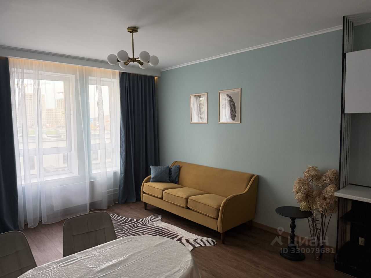 2-комнатная квартира, 63 м²