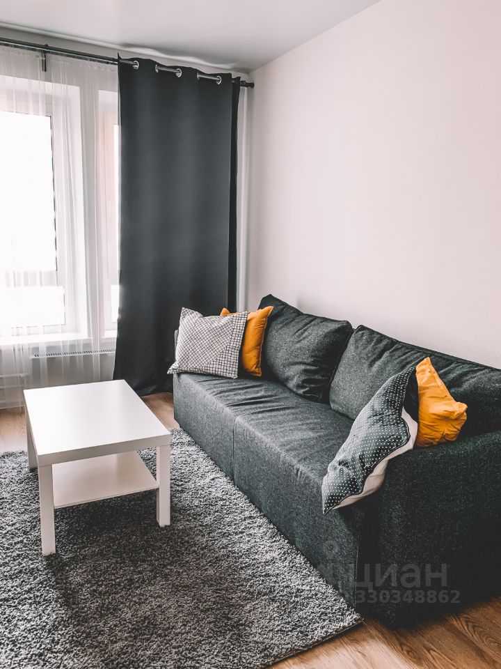 1-комнатная квартира, 36,2 м²