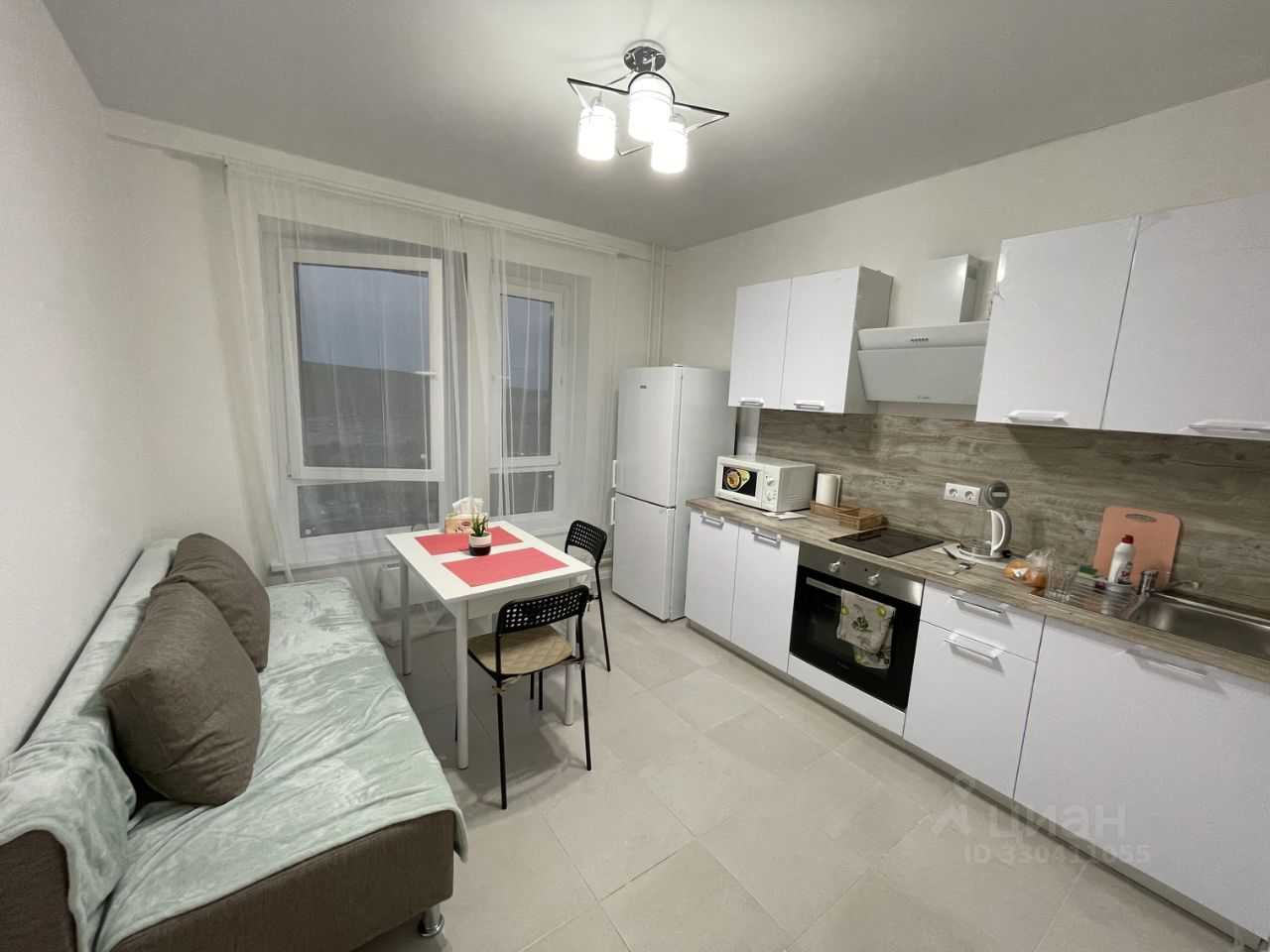 1-комнатная квартира, 38 м² — фотография 3
