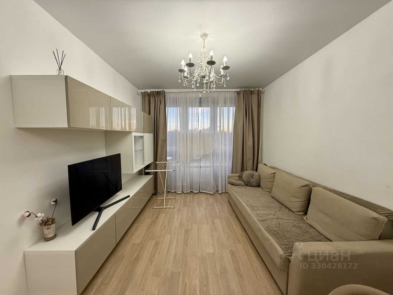 1-комнатная квартира, 43,2 м² — фотография 3
