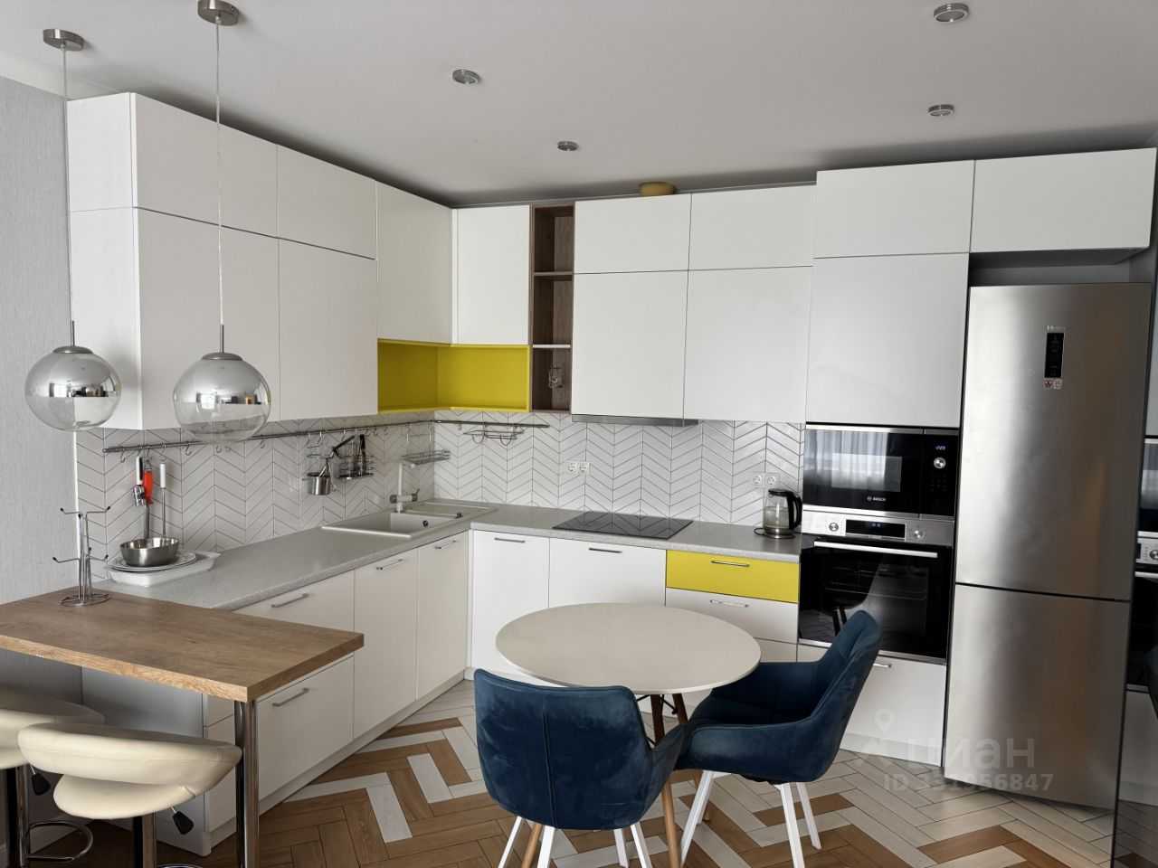 2-комнатная квартира, 58,5 м² — фотография 2