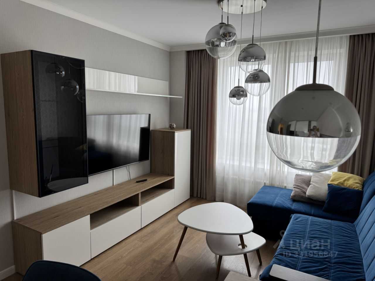 2-комнатная квартира, 58,5 м²