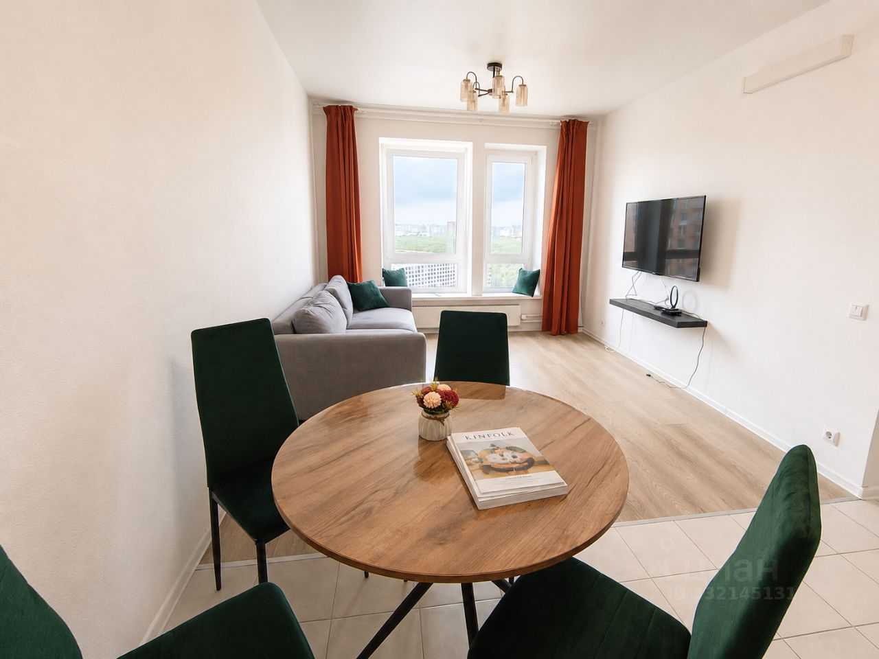 3-комнатная квартира, 53 м² — фотография 2