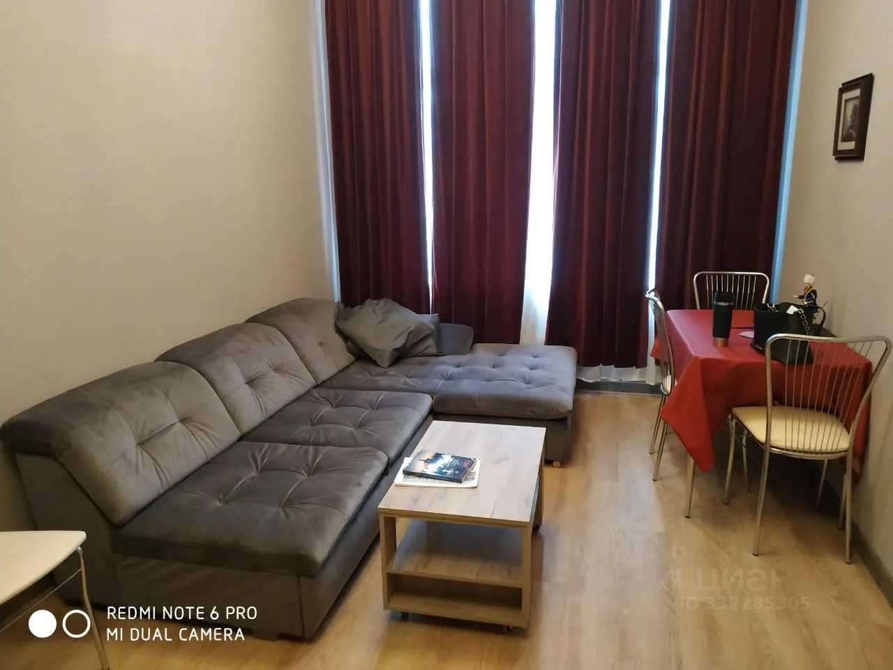 2-комнатная квартира, 37,1 м²
