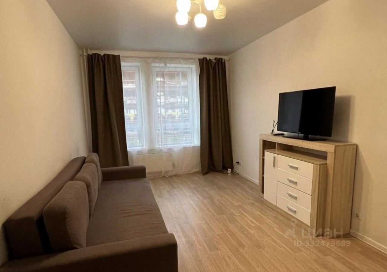 1-комнатная квартира, 35,3 м² — фотография 2