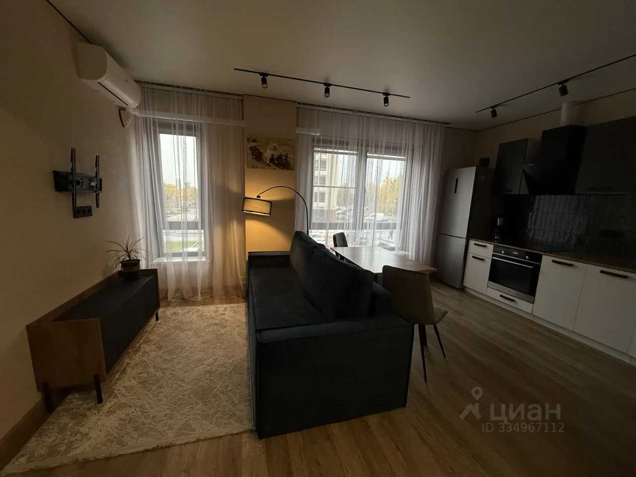 2-комнатная квартира, 53 м²