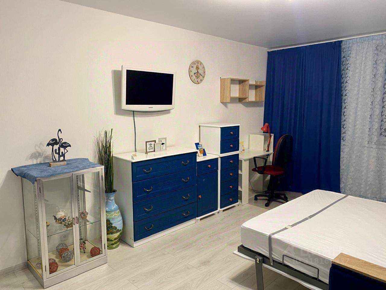 1-комнатная квартира, 45 м²