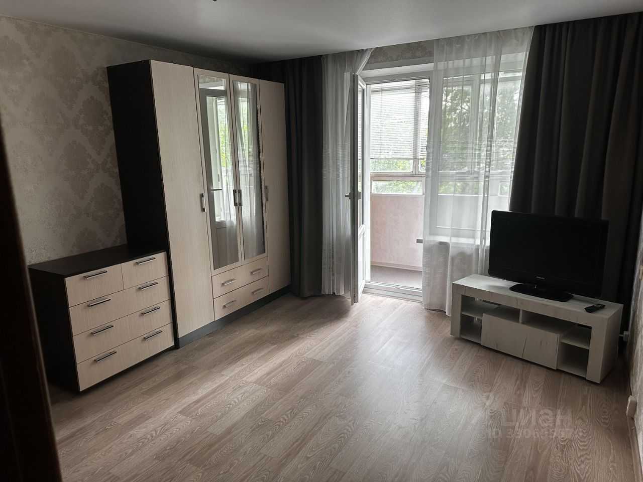 1-комнатная квартира, 36,5 м²