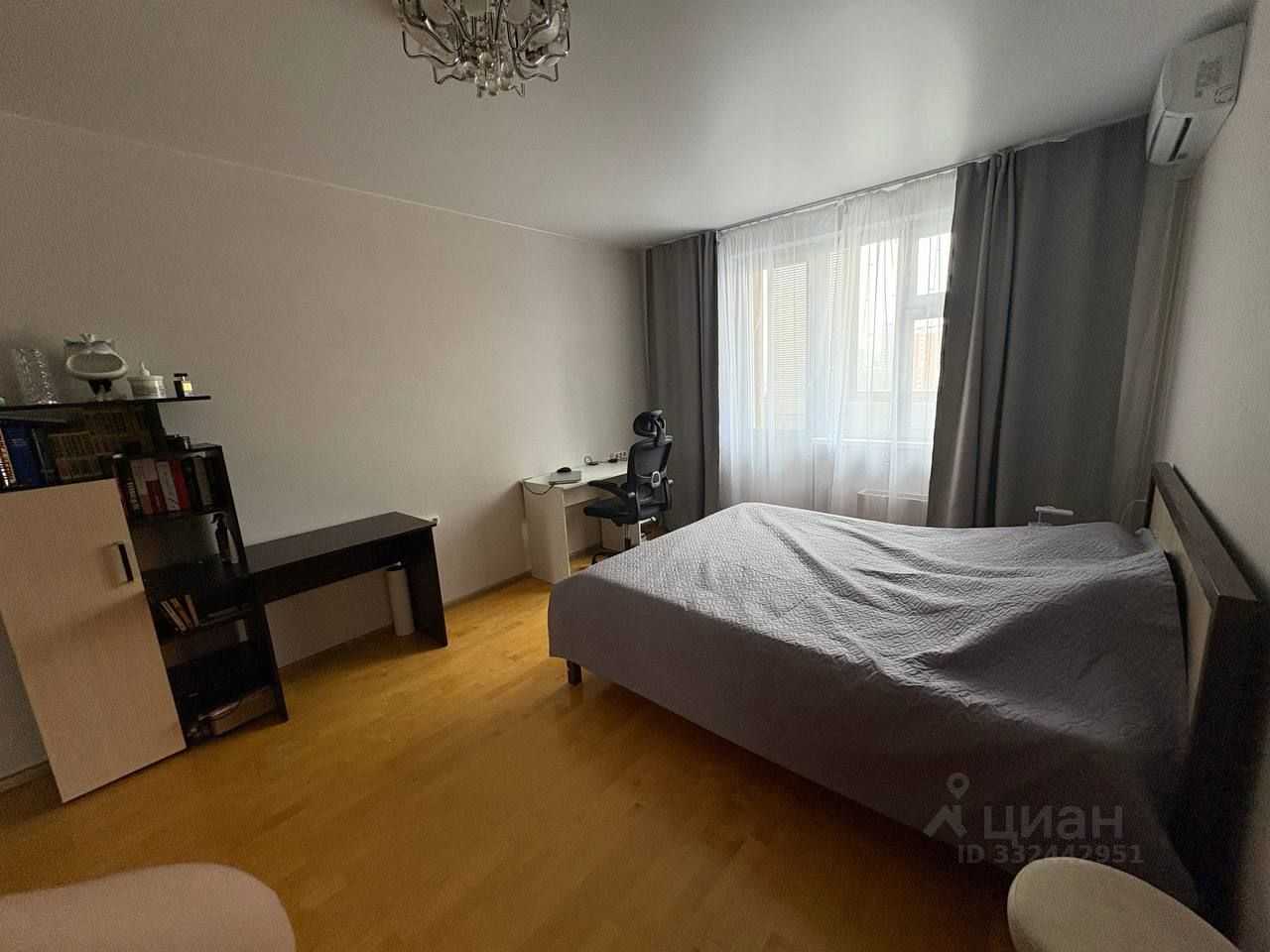 1-комнатная квартира, 38 м²