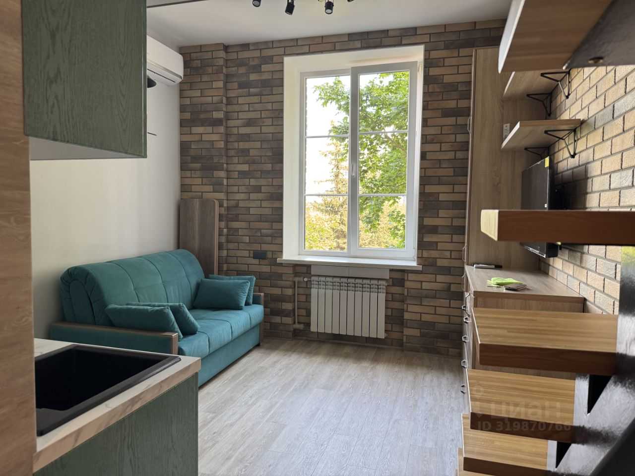 1-комнатная квартира, 24 м²