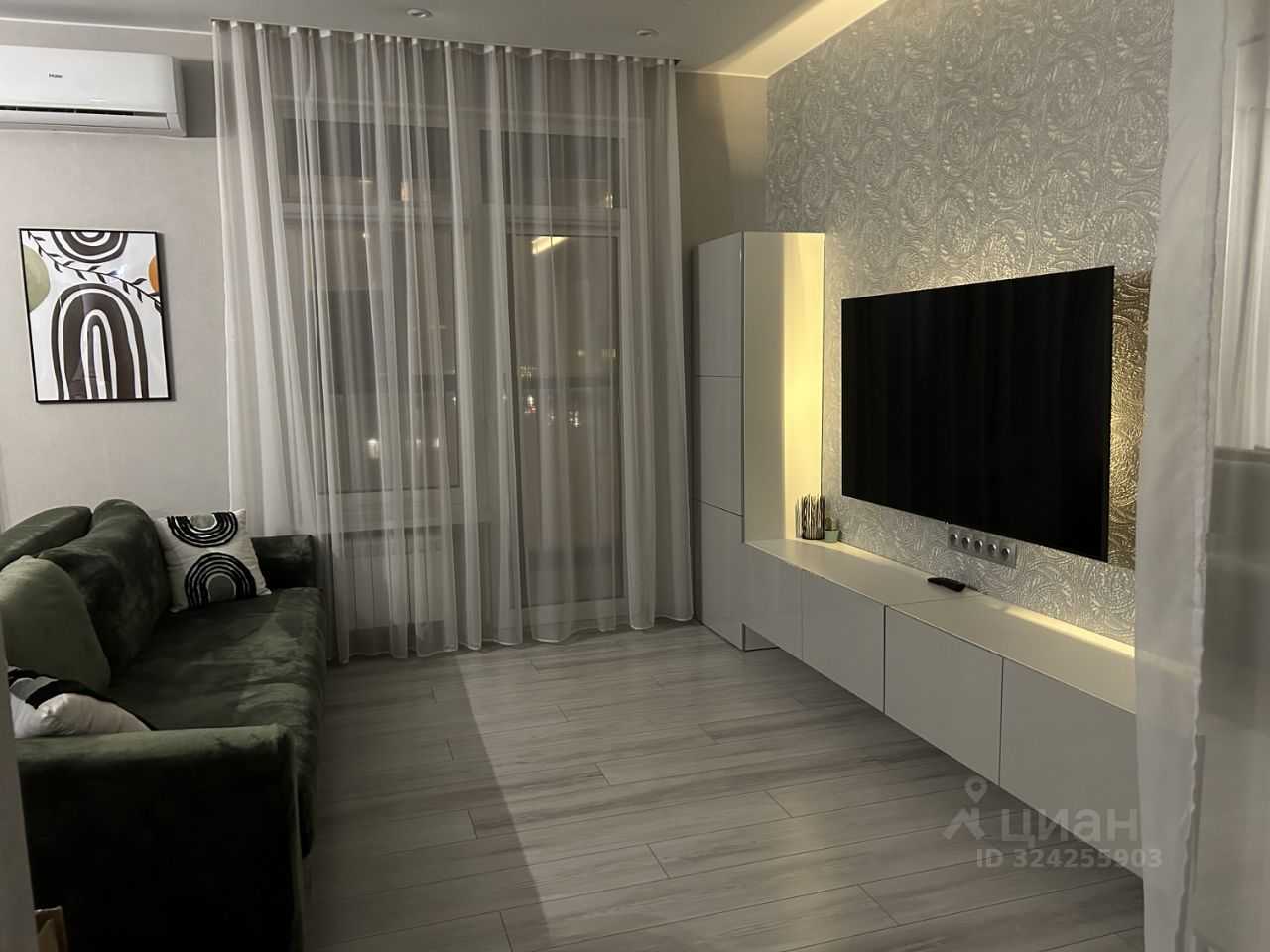 1-комнатная квартира, 39,9 м²