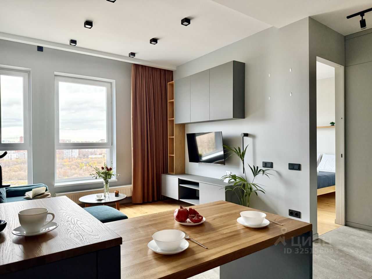 1-комнатная квартира, 42 м² — фотография 3