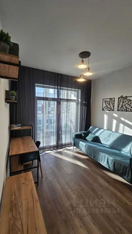 1-комнатная квартира, 39 м²