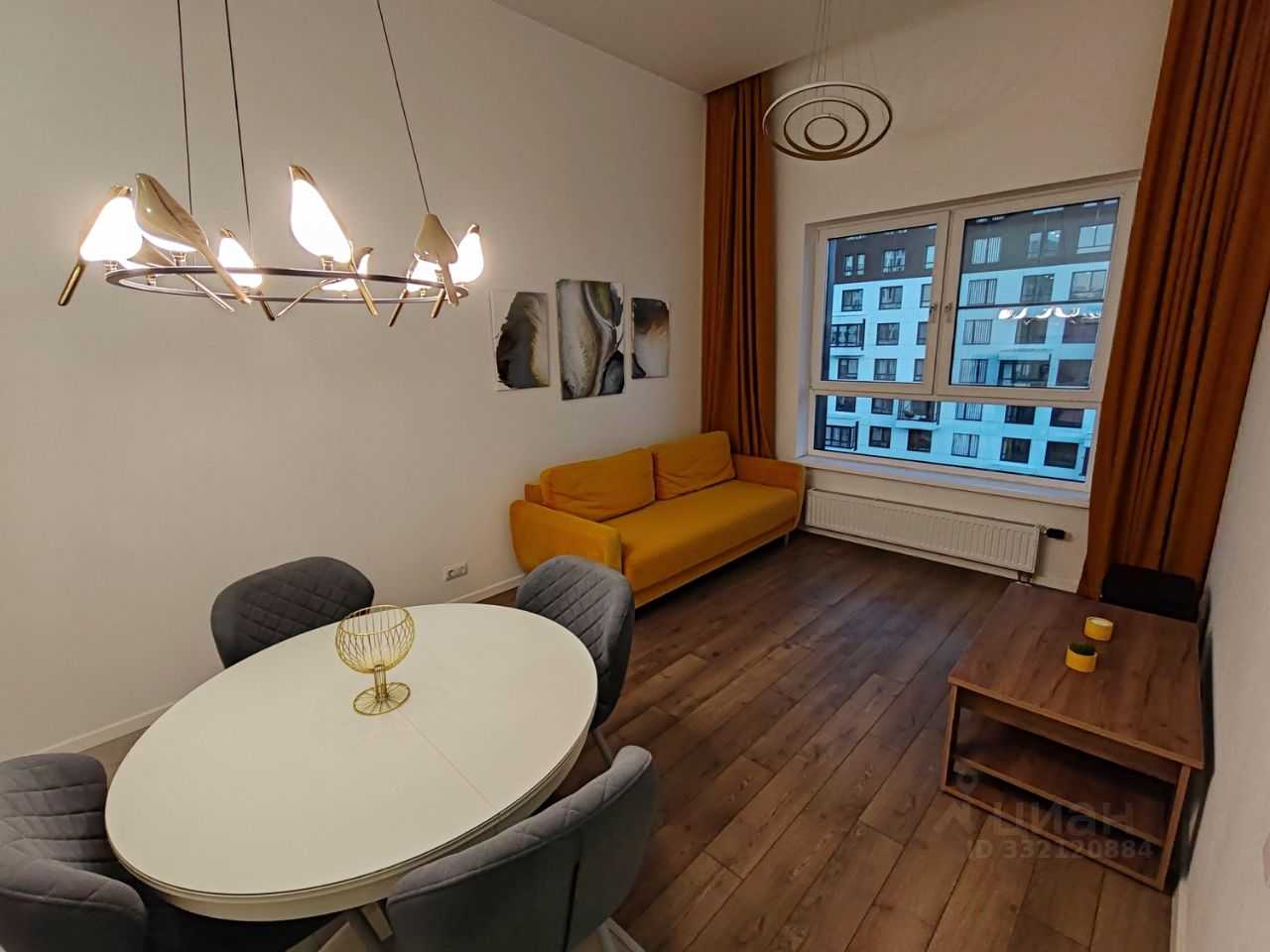 3-комнатная квартира, 62 м²