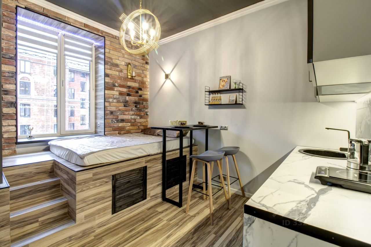 1-комнатная квартира, 18,2 м²
