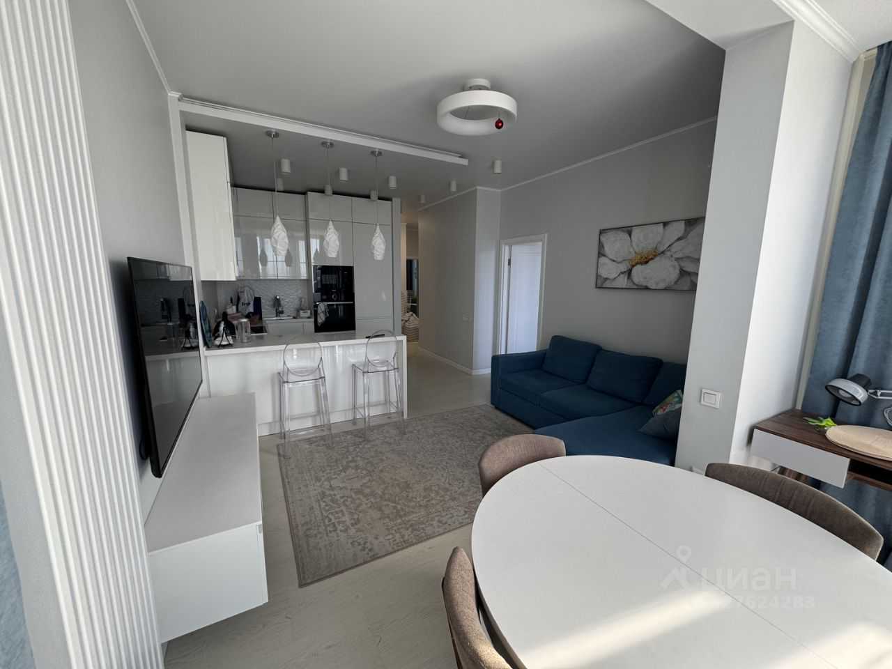3-комнатная квартира, 73 м²