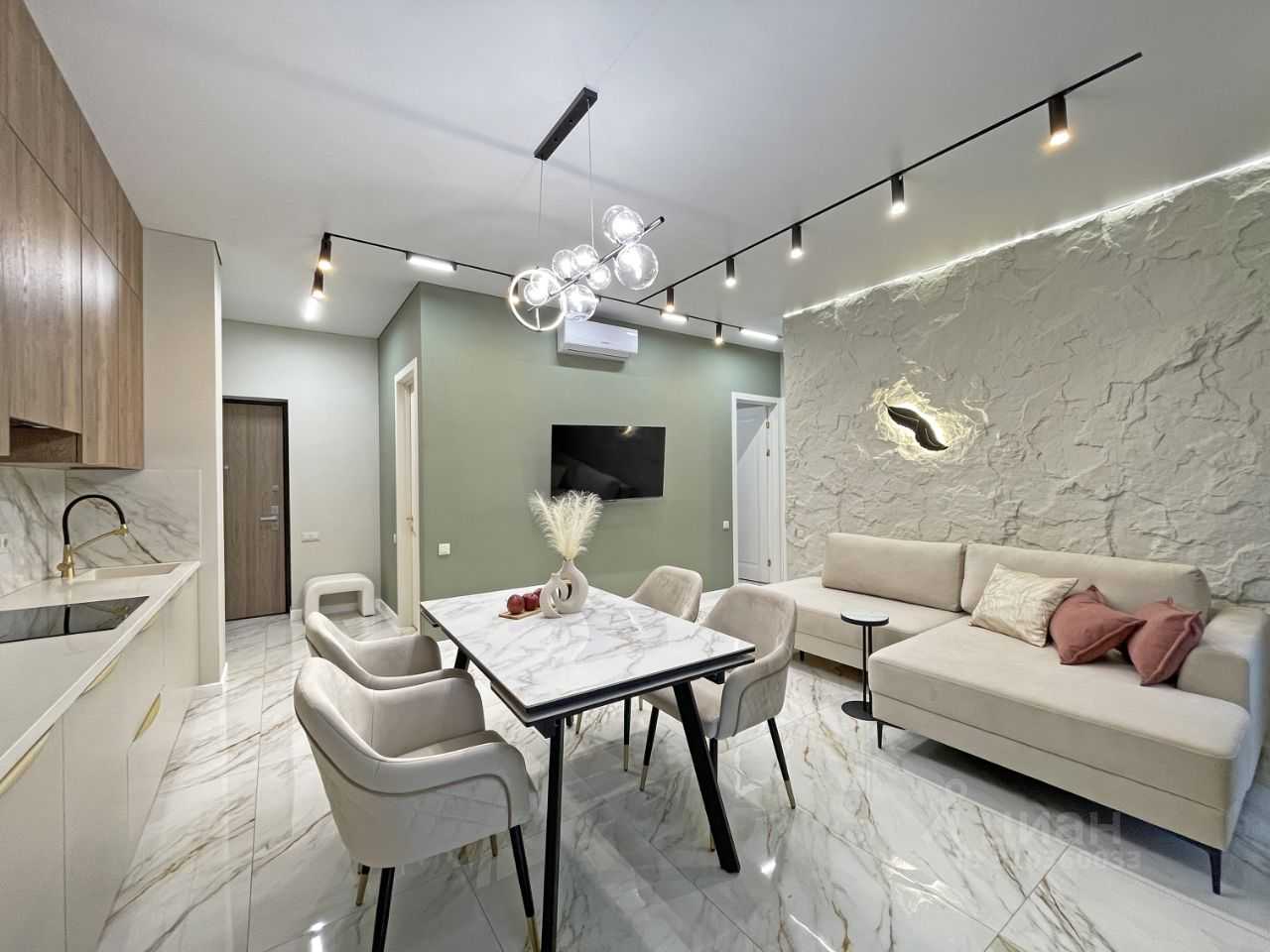 3-комнатная квартира, 74 м²