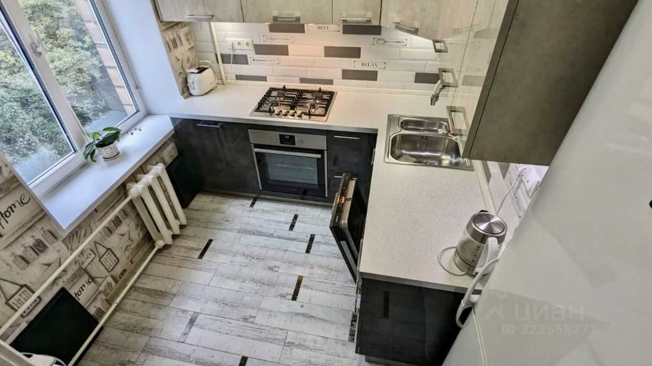 3-комнатная квартира, 57 м²
