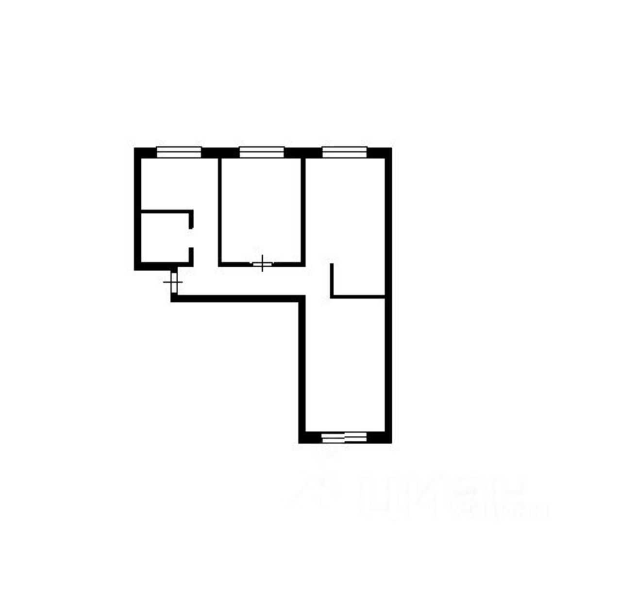 3-комнатная квартира, 65 м²