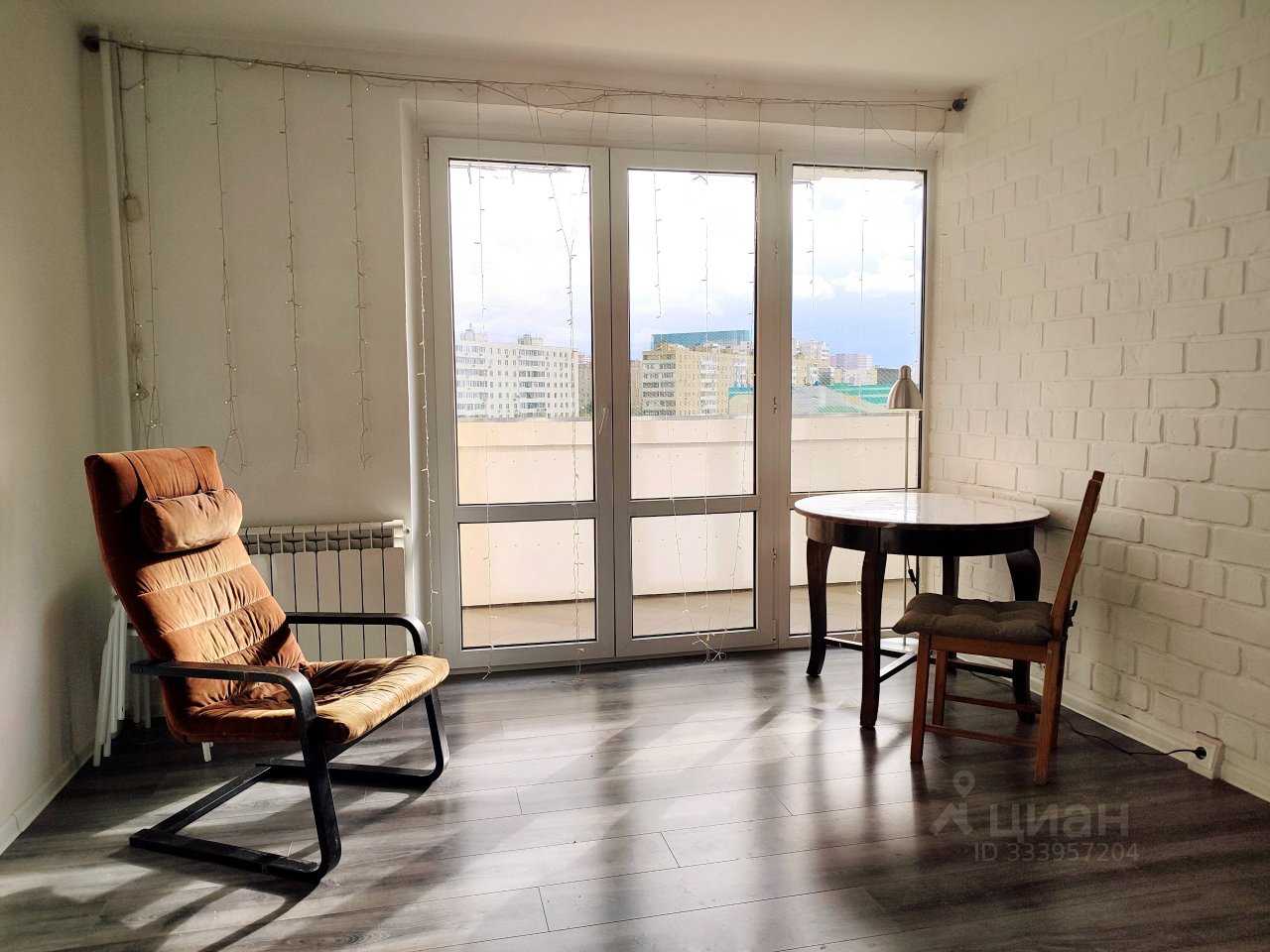 1-комнатная квартира, 37 м² — фотография 2