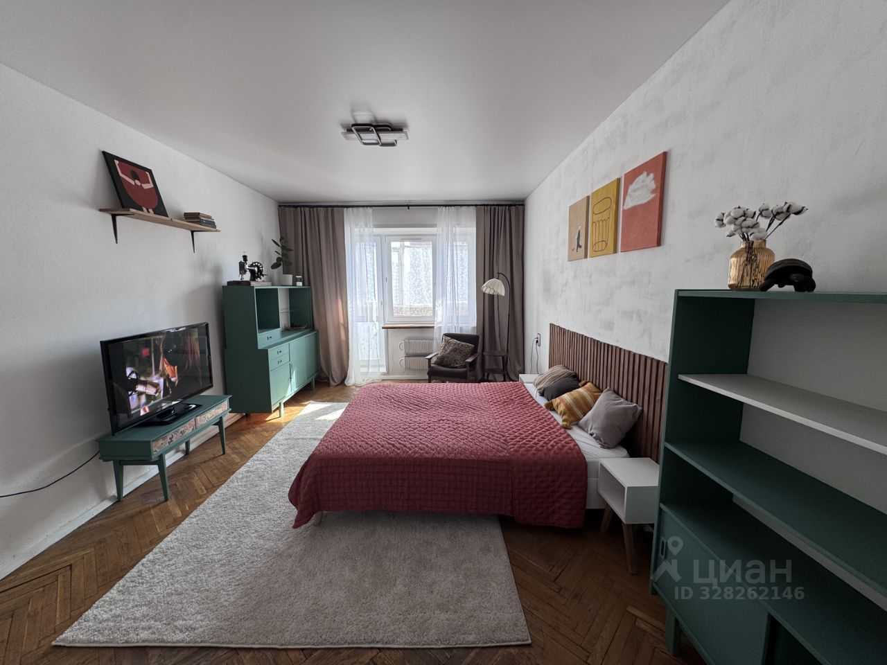 1-комнатная квартира, 39 м²