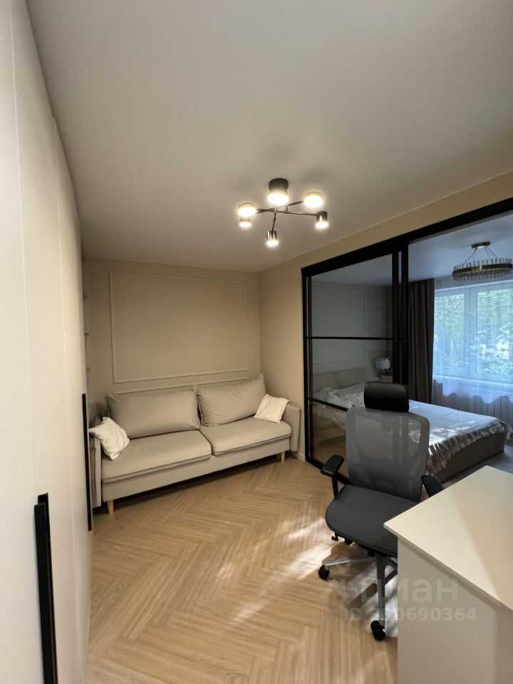 1-комнатная квартира, 38 м² — фотография 2