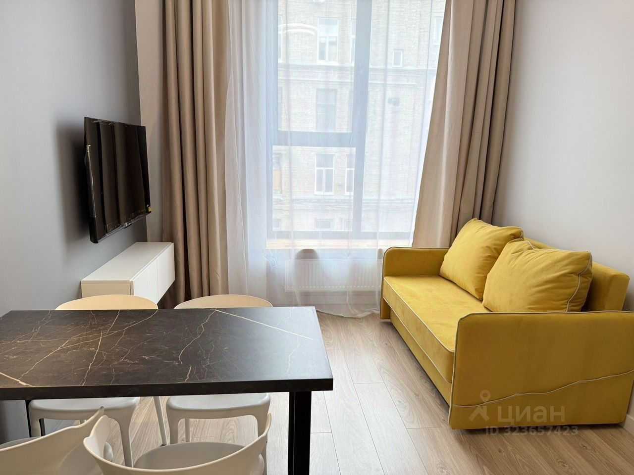 1-комнатная квартира, 37 м²