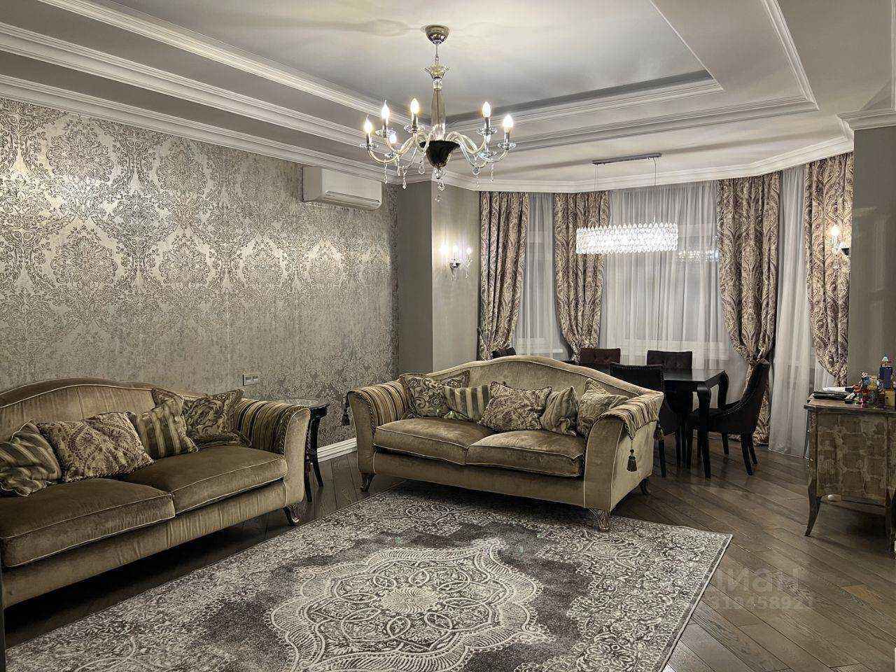 3-комнатная квартира, 101 м²