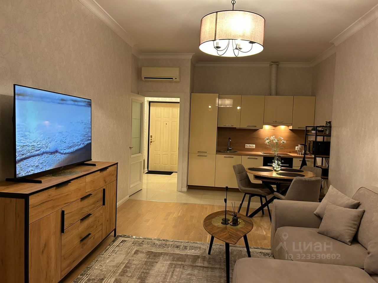 2-комнатная квартира, 55 м²