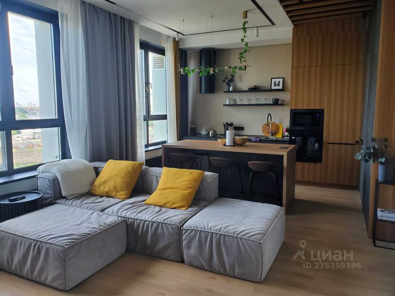 2-комнатная квартира, 58 м²