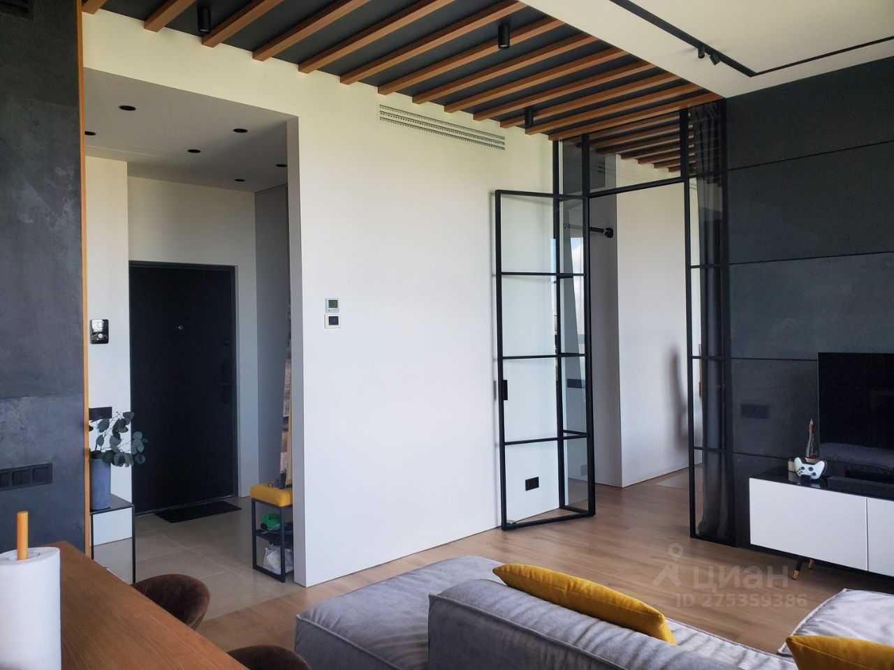2-комнатная квартира, 58 м² — фотография 3
