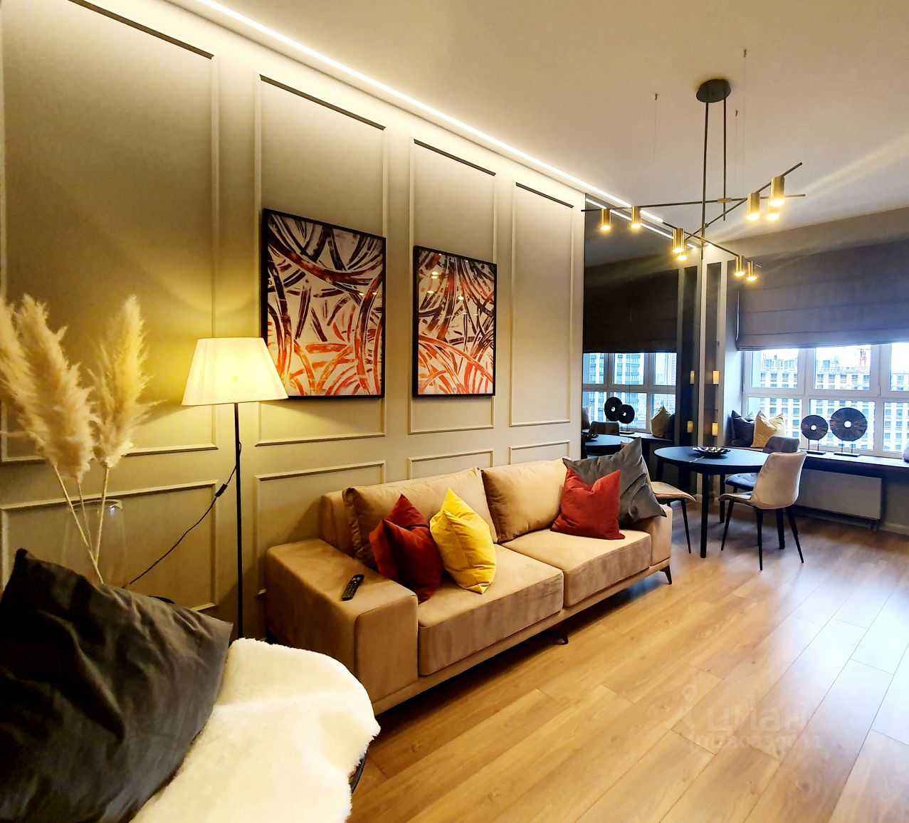 2-комнатная квартира, 56 м²
