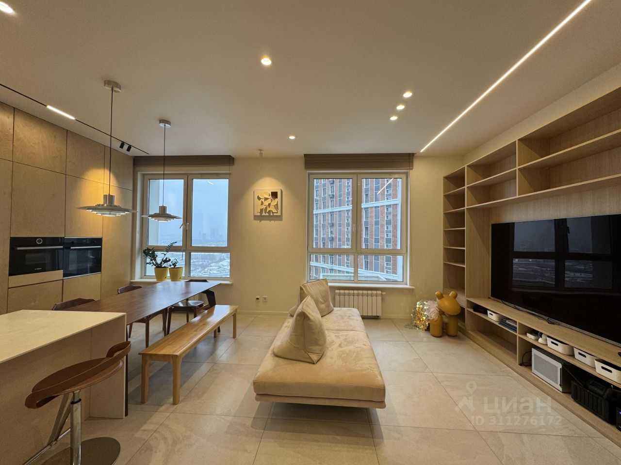 4-комнатная квартира, 110 м²