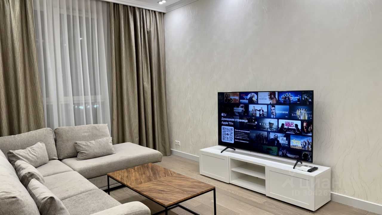 2-комнатная квартира, 75 м² — фотография 3