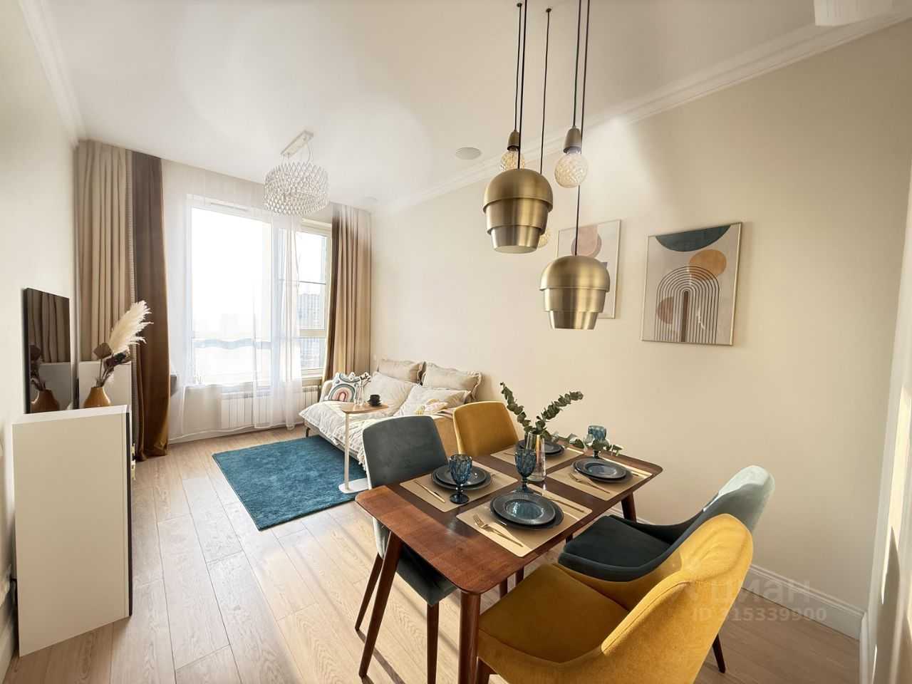 1-комнатная квартира, 50 м²