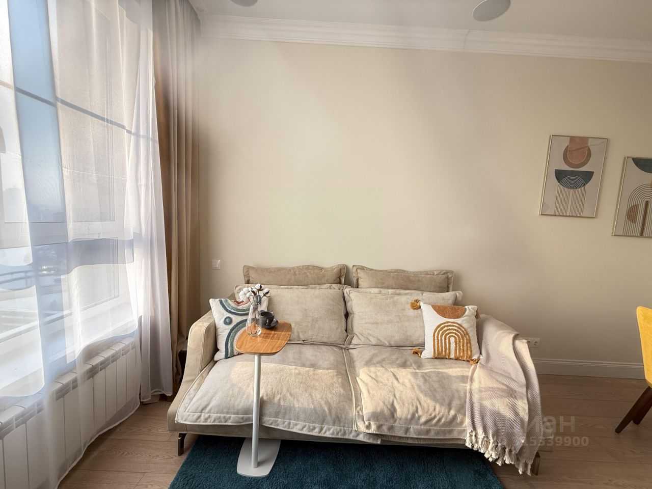 1-комнатная квартира, 50 м² — фотография 2