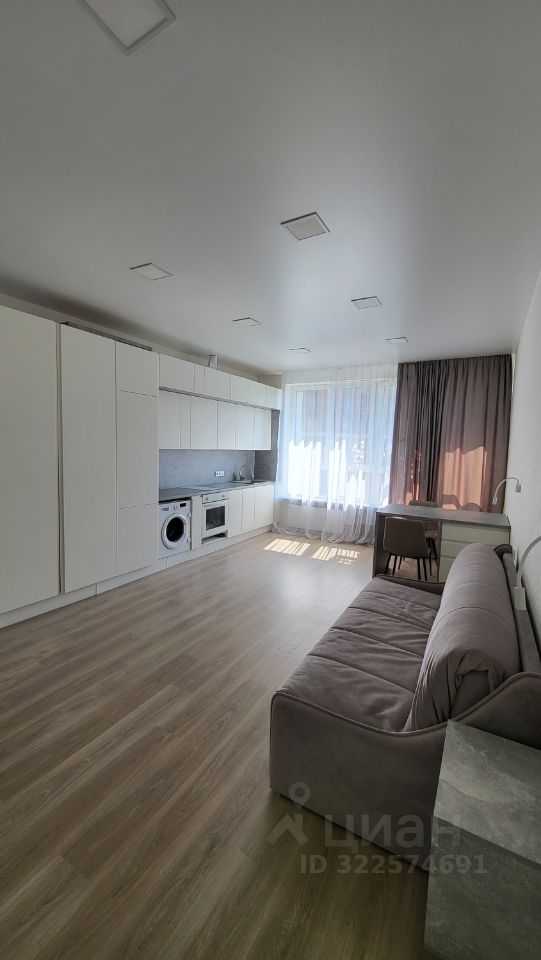1-комнатная квартира, 33,5 м²