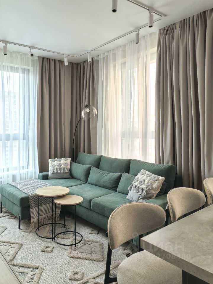 2-комнатная квартира, 65 м² — фотография 2