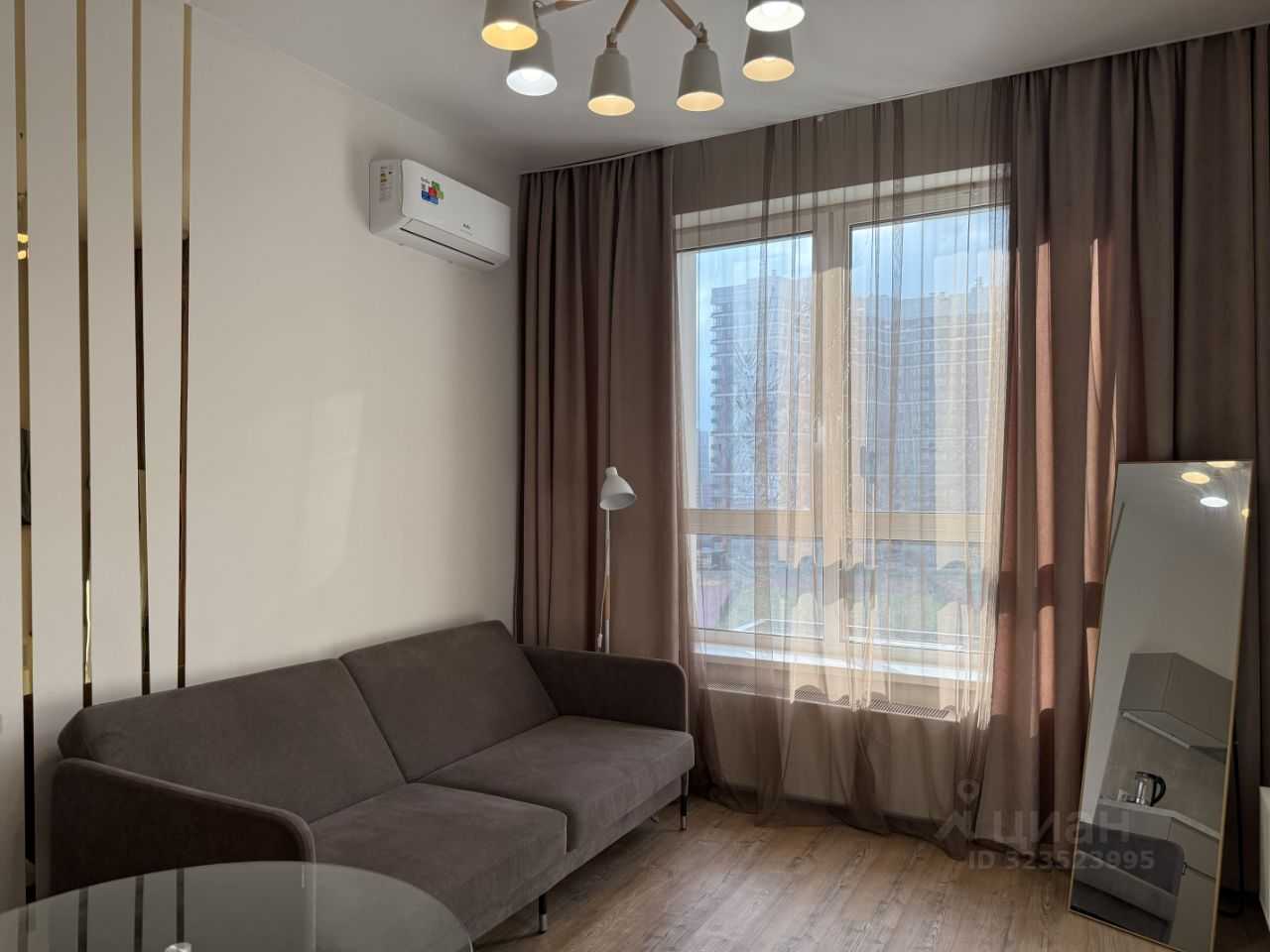 1-комнатная квартира, 37 м² — фотография 2