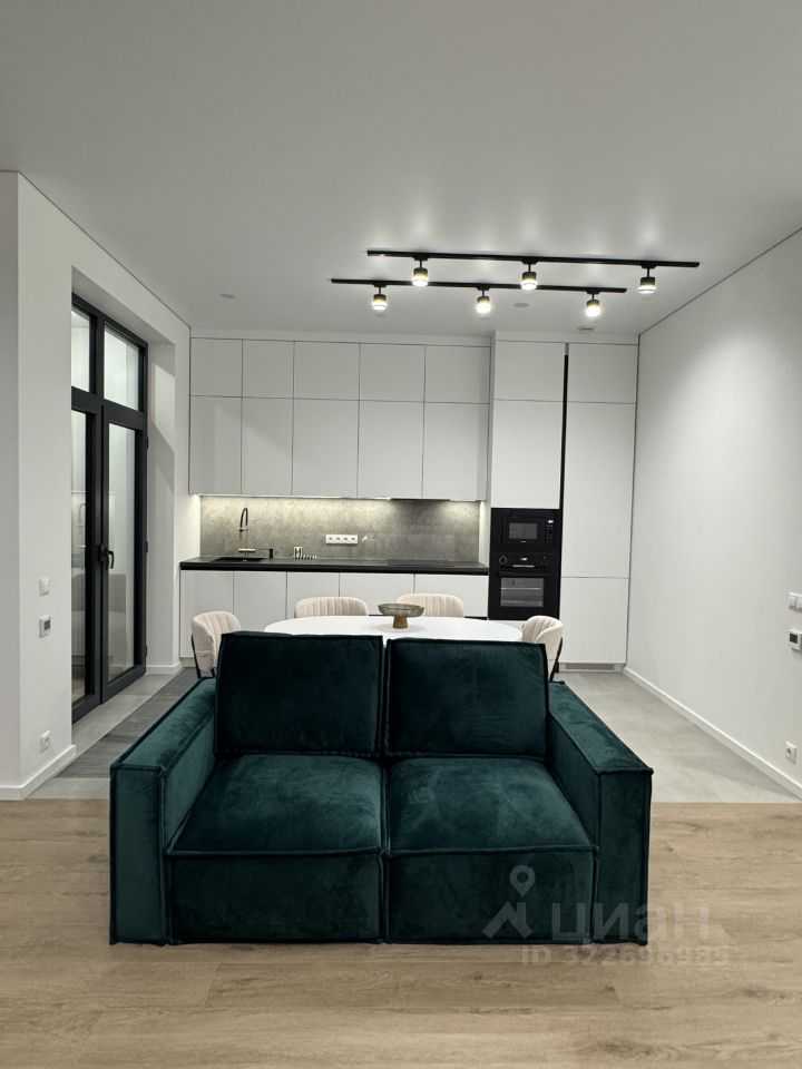 1-комнатная квартира, 46 м²