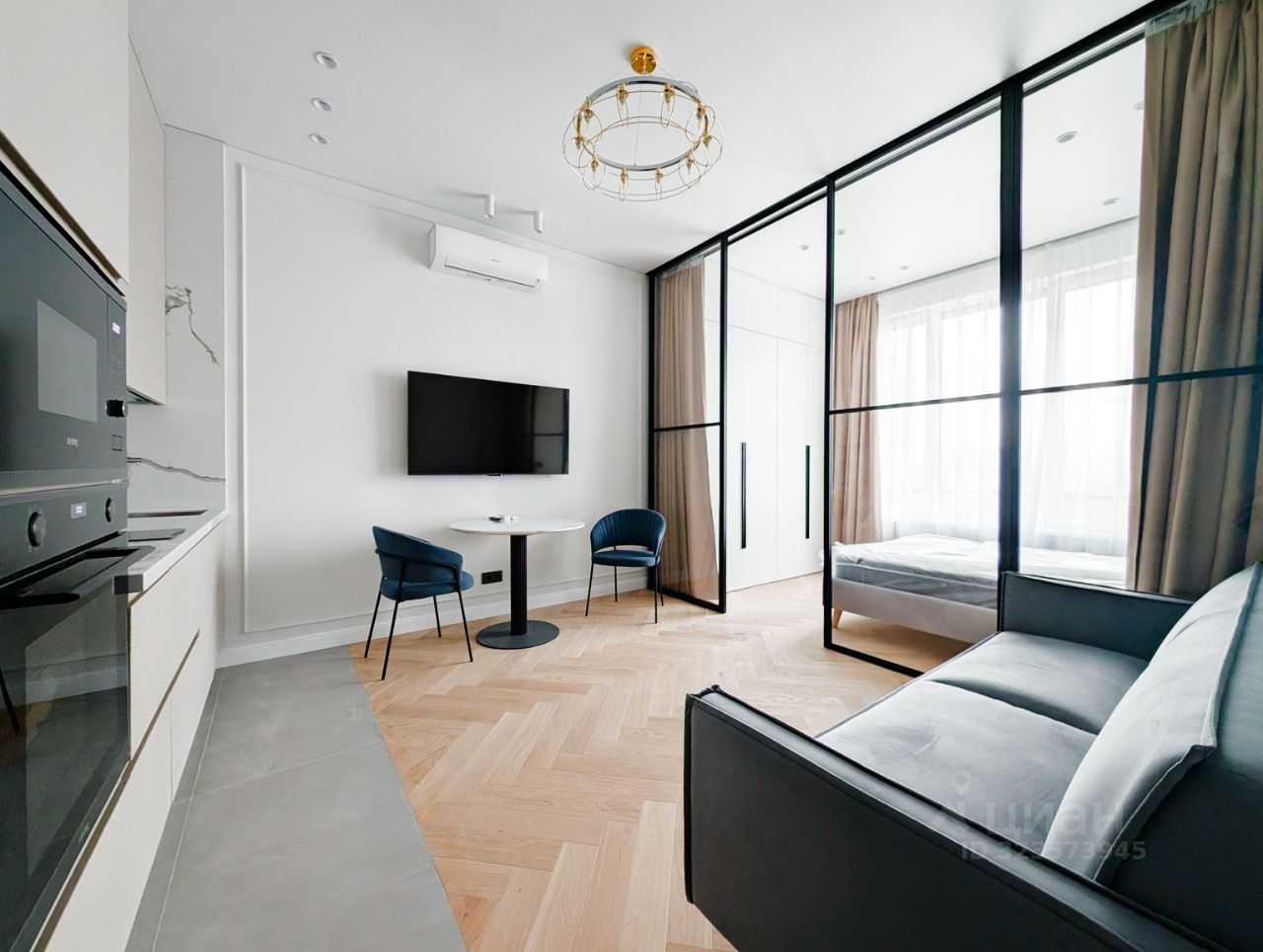 1-комнатная квартира, 35 м²