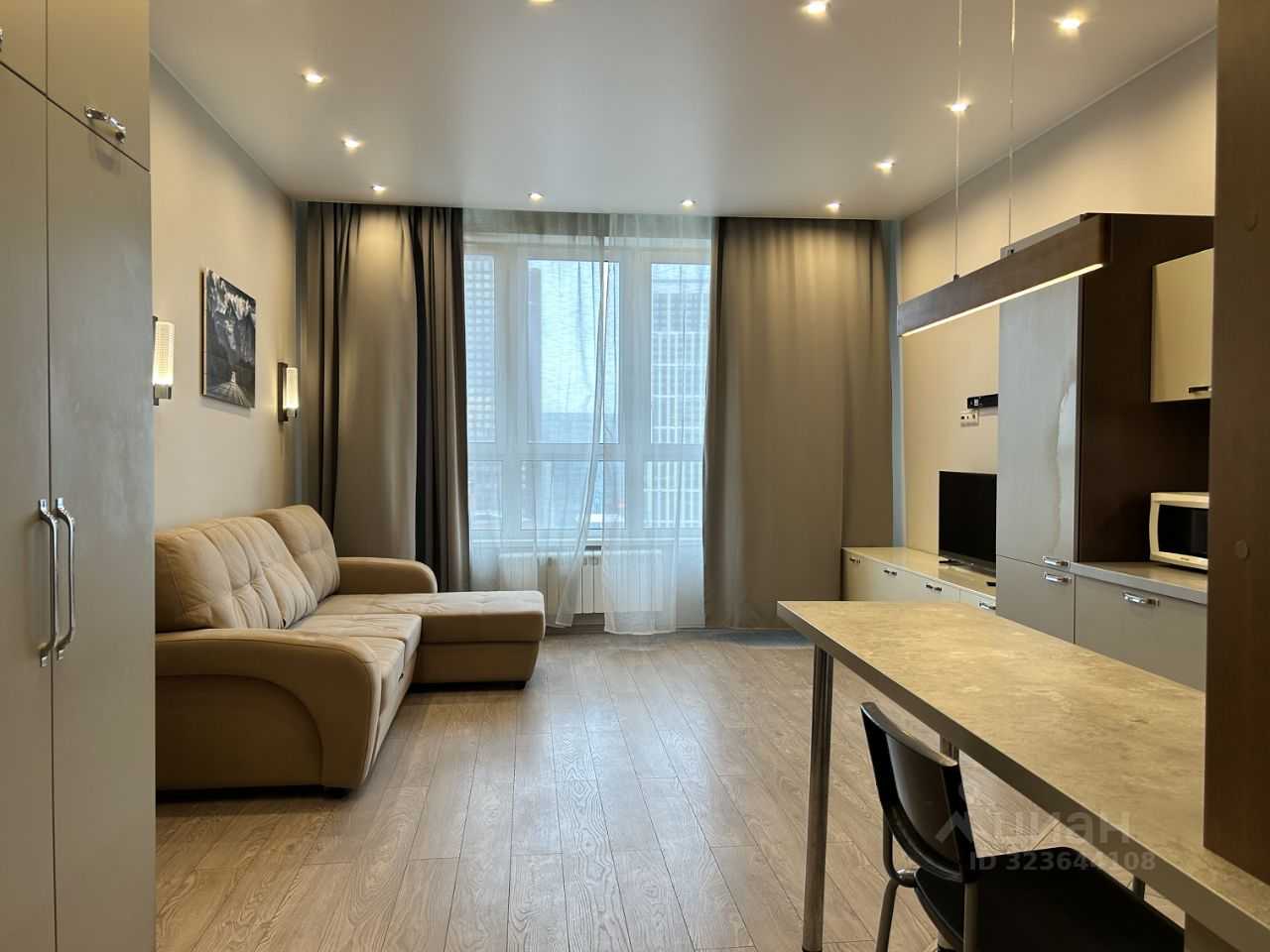 1-комнатная квартира, 35 м² — фотография 3