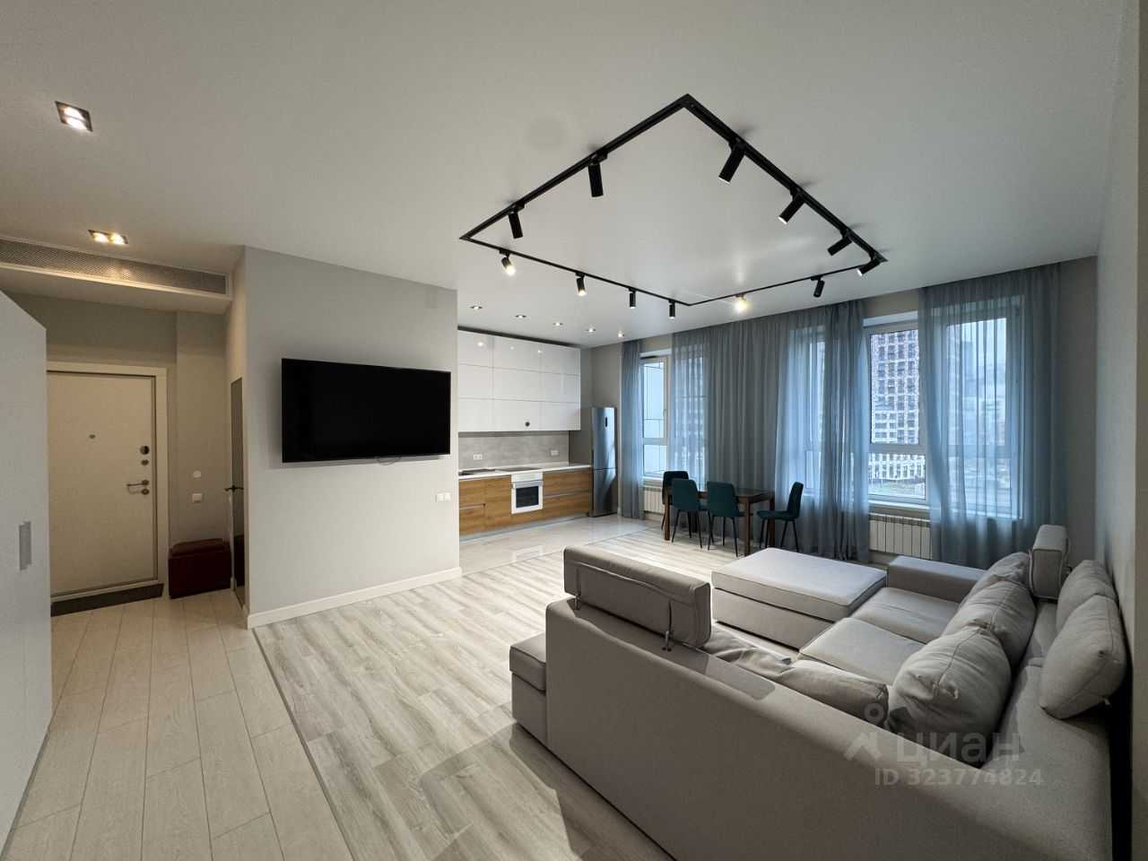 2-комнатная квартира, 64,6 м²