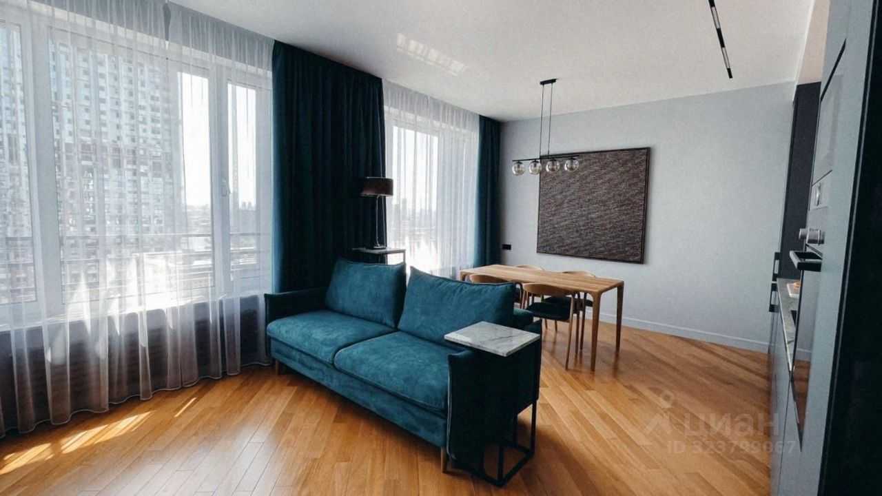 2-комнатная квартира, 57 м²