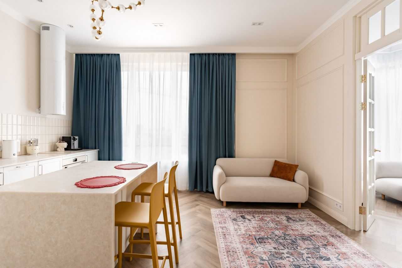 1-комнатная квартира, 43,5 м²