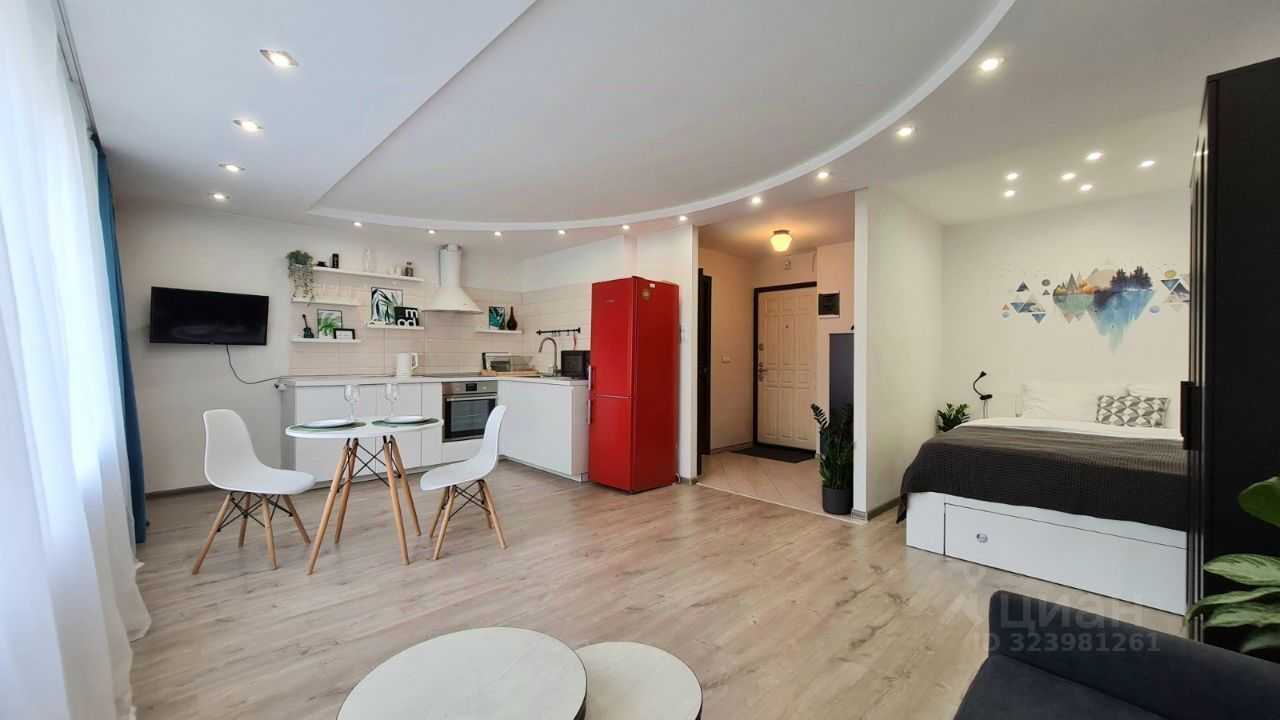 1-комнатная квартира, 35 м²