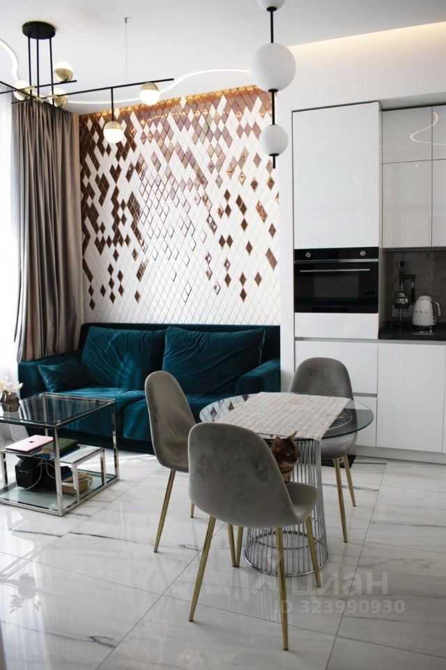 1-комнатная квартира, 46,5 м² — фотография 2